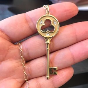 Tiffany & Co. Key Necklace
